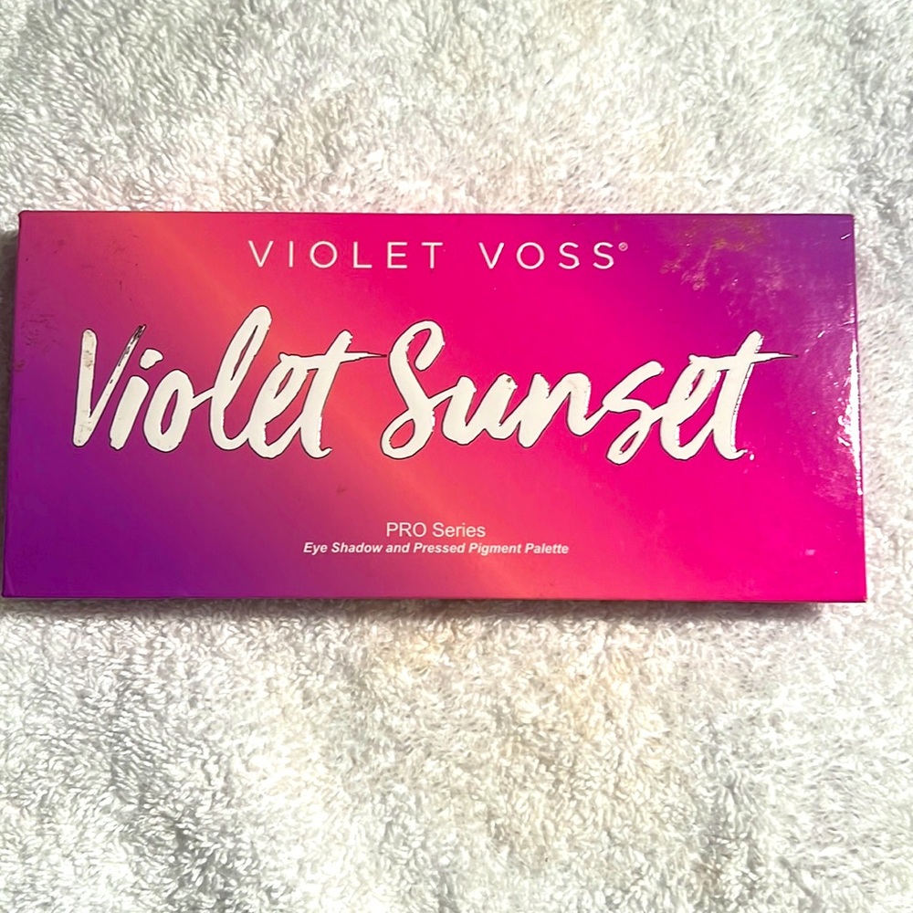 Violet Voss Violet Sunset Eye Shadow Palette 10 Shades $36 Full Size NIB